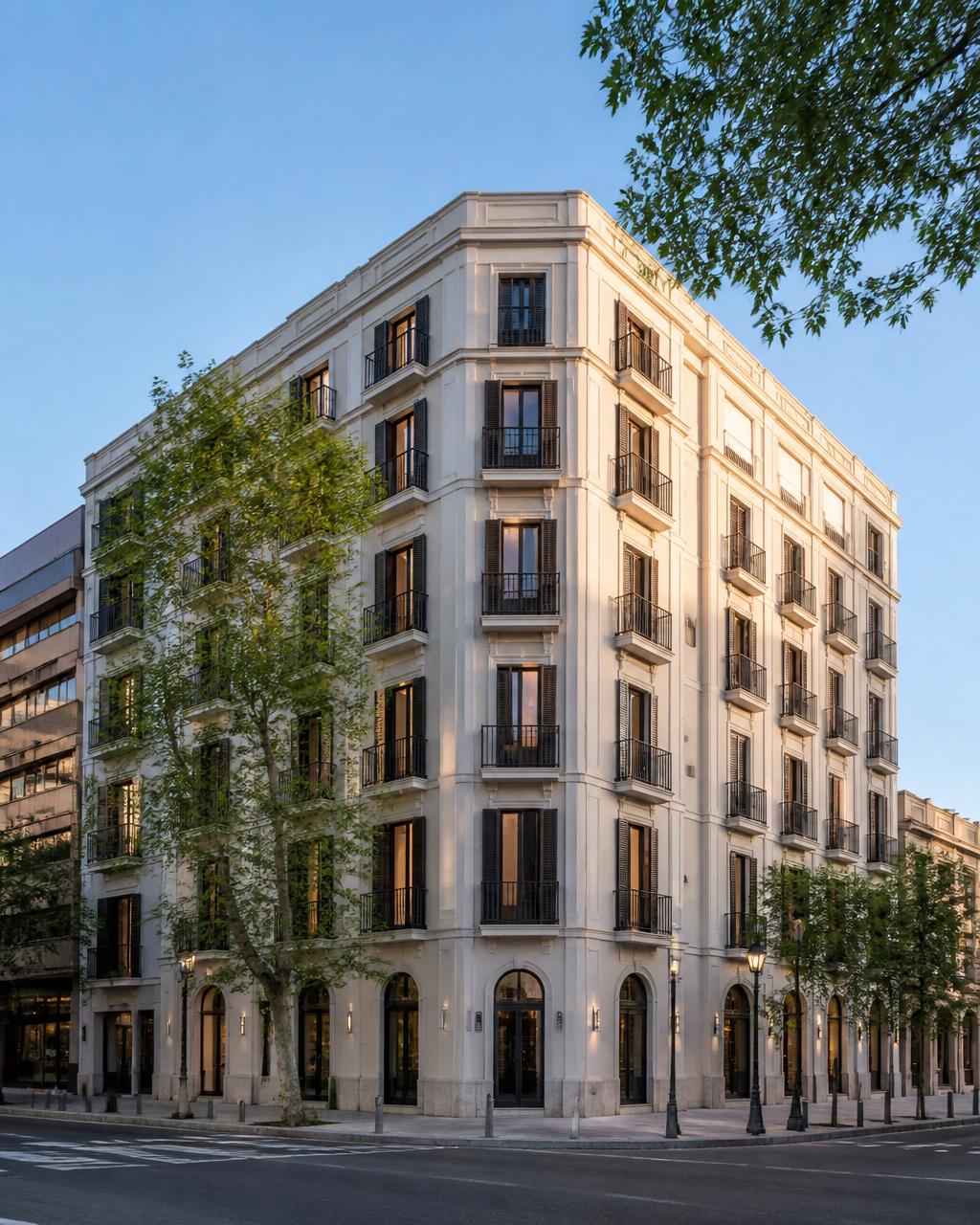 Edificio residencial administrado por Optimiza Fincas